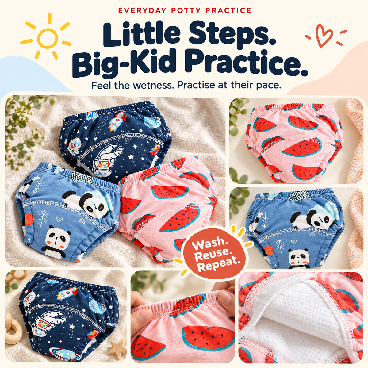 Big Kid Potty Training Underwear